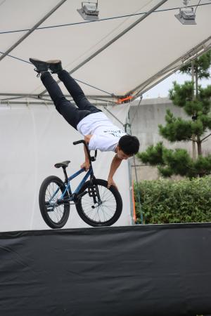 ステージイベント　BMXショー